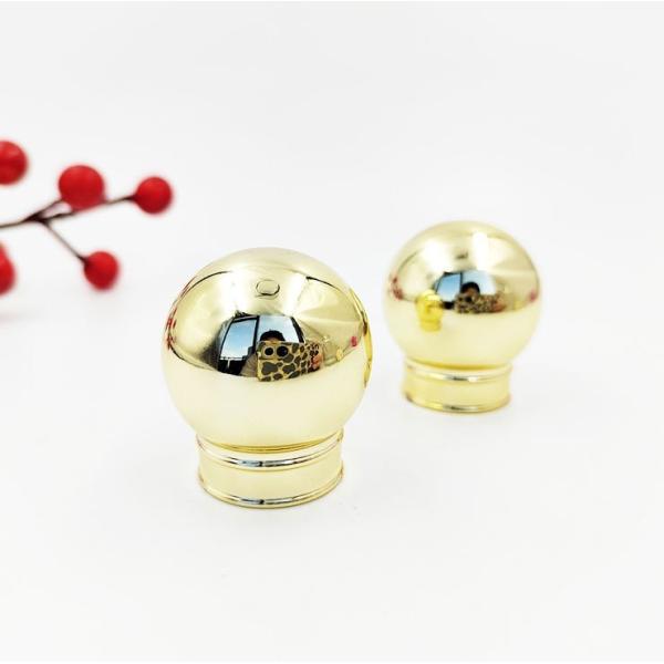 Изготовленная на заказ роскошная ясная крышка Zamak крышек флакона духов легкая раскрывает