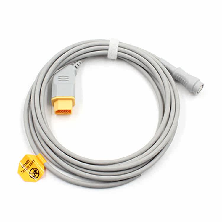 Nihon Kohden Patient Monitors IBP Invasive Blood Pressure Main Cable With BD Interface