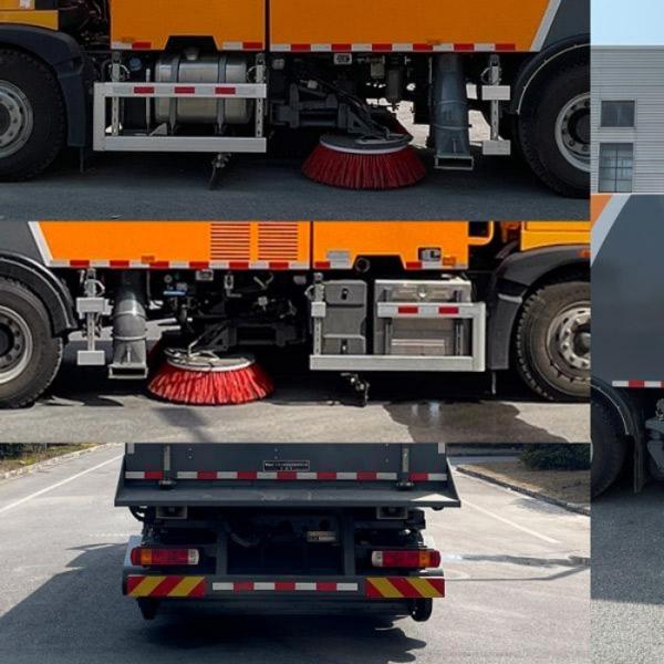 High Efficiency 18ton Diesel Road Sweeper Vehicle Road Sweeper Lorry ZBJ5180TSLZ6