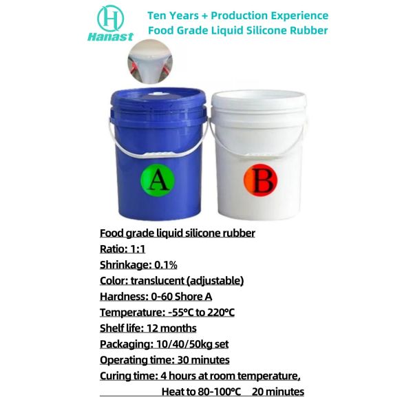 Food-Grade Addition Cure Silicone Moulding Rubber For Wall Tile Mold And Food Molds Making