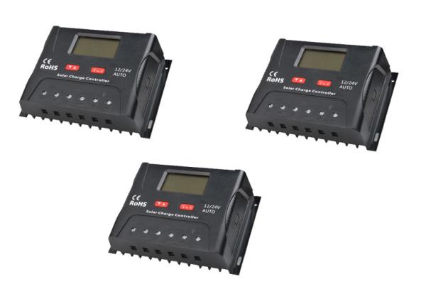 750W 12 Volt Solar Charge Controller Digital Display Solar Battery Regulator
