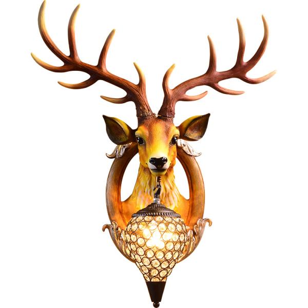 Antlers Indoor Led Wall Light Led Decoration for Wall Rustic Interior Lighting （WH-VR-64）