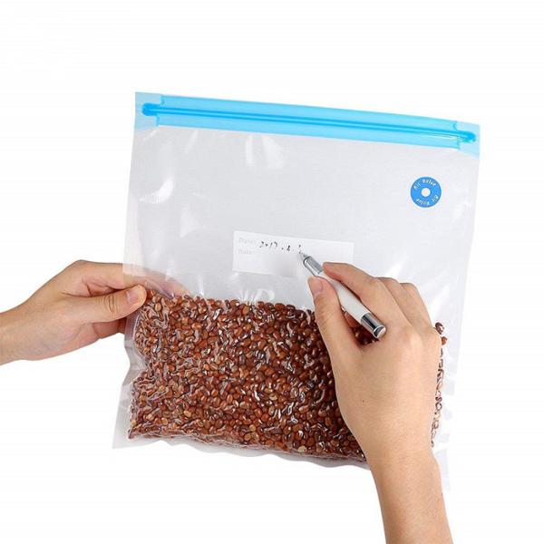 Замораживатель мяса PE вакуумирует плотные сумки, прокатанные многоразовые сумки хранения вакуума