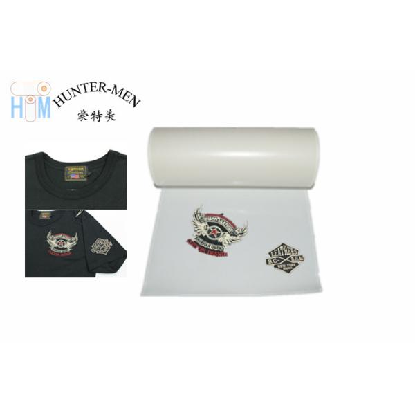 Po Transparent Hot Melt Adhesive Roll 100mic For Apperal Garment Patches Logos