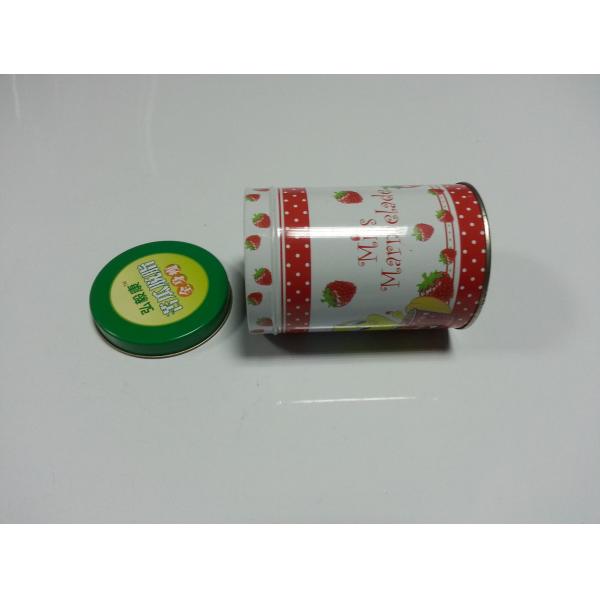Airtight Cover Metal Tin Container , Coffe Gift Packing Tinplate Box