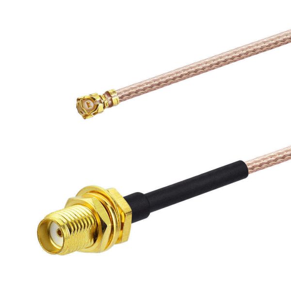 Waterproof SMA Connector with Gold Plating for 0-3GHz RF Applications