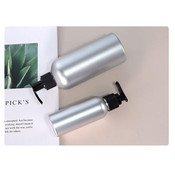 Emballage de luxe pour cheveux 100ml 240ml 250ml Bouteille de shampooing cosmétique en plastique noir dur rechargeable avec pompe à lotion