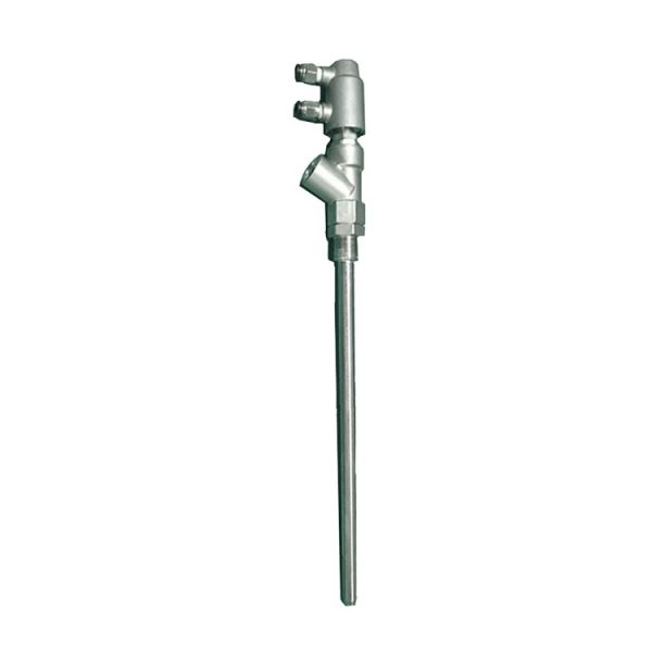 DN15 Pneumatic Angle Stainless Steel Beverage Filling Valve Extended Rod Anti-Drip for Water Oil Control General Application