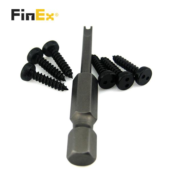 Нержавеющая сталь змеиные глаза самонажатие противоугонные винты для системы измерения INCH