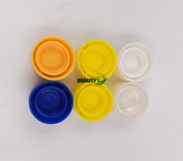 Flip Top Plastic Screw Caps For Various Opening Packaging Tubes Aluminum Tubes