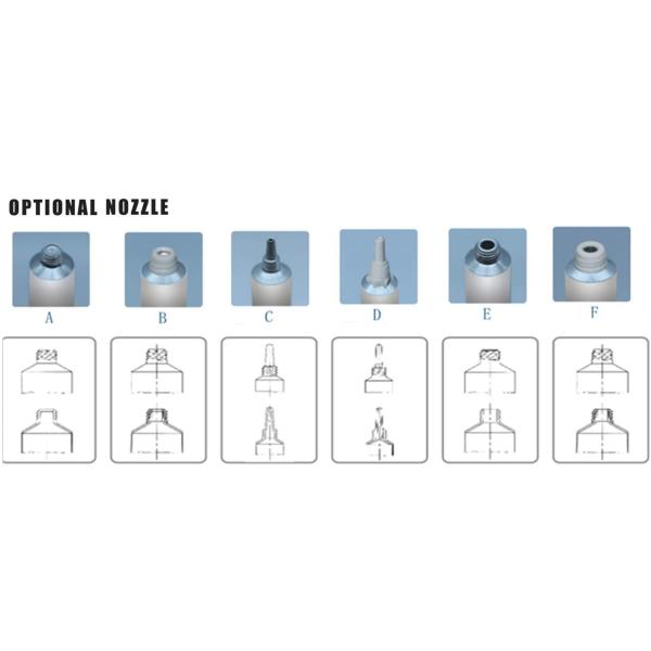 Shoes Oil Cream Empty Aluminum Collapsible Tubes75ml Volume With Screw Caps