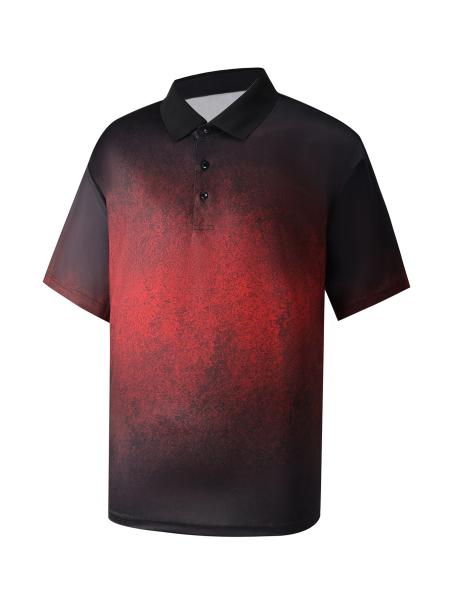 Vibrant Printed Boys Polo Shirts Tumble Dry In Soft Comfortable Fabric