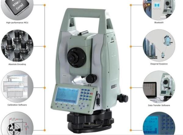 Cheap Price Small light Handheld Total Station HTS-220/RDistance Measurement