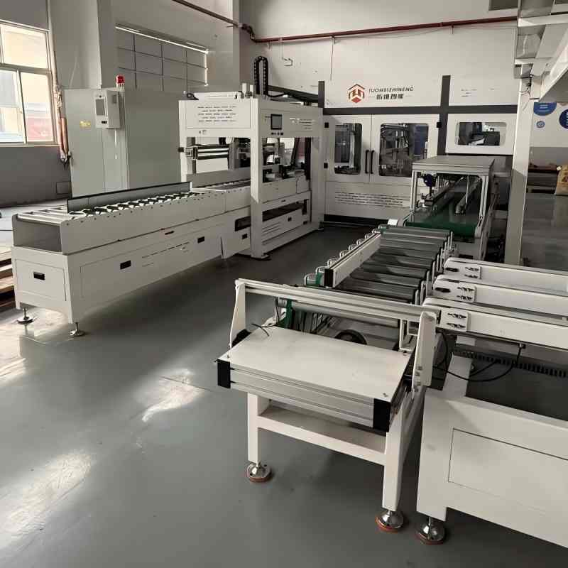 8–12 Boxes/Min Vinyl Flooring Packaging Machine for Automatic Packing