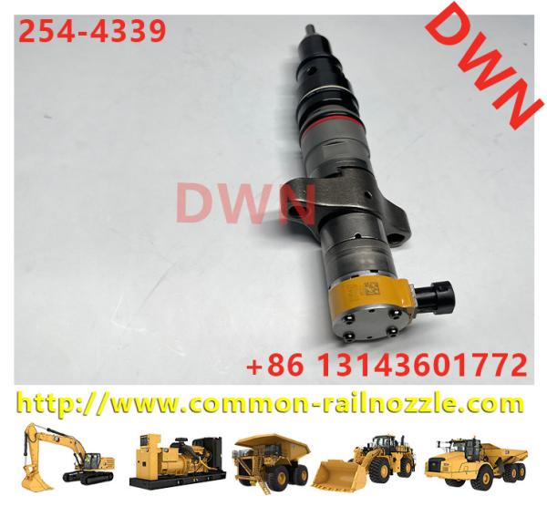 Assy 254-4339 2544339 do injetor de combustível do motor da máquina escavadora E330C do C-A-T C9