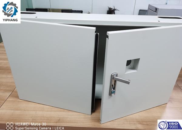 Ral7035 Rod Control Lock Sheet Metal Enclosures Heavy Duty Cabinet 2.0mm Custom