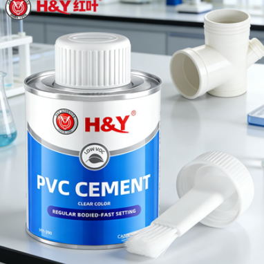 Quick Drying PVC Adhesive High Transparency PVC Pipe Cement Solvent Construction
