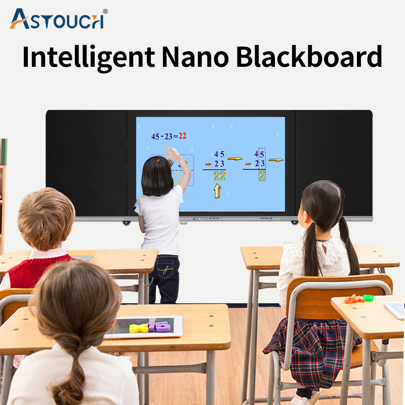Дюймов умного взаимодействующего классн классного образования Nano 86 с черной рамкой