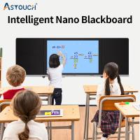 Nano interactif futé de tableau noir d'éducation 86 pouces avec le cadre noir
