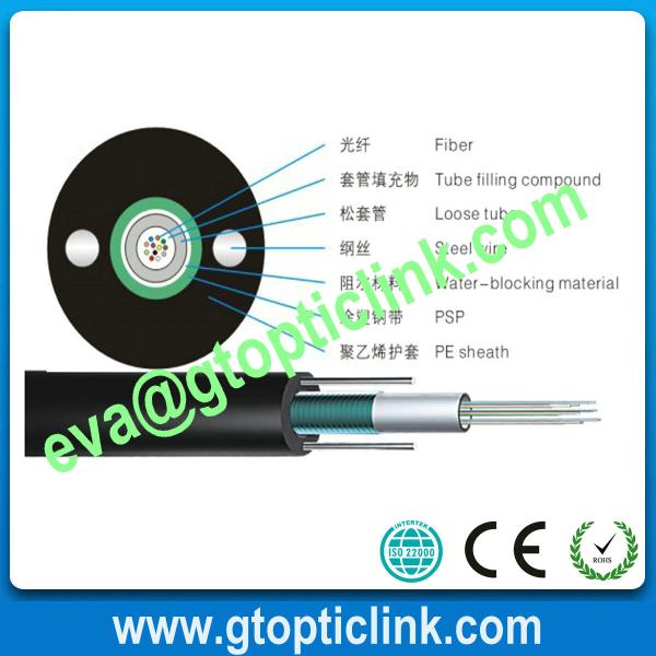 GYXTW G652D Fiber Outdoor Optical Fiber Cable