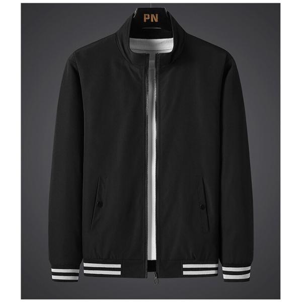 2023 Mens Polyester Cotton Padded Coat Bomber Regular Length Weaving Method Woven