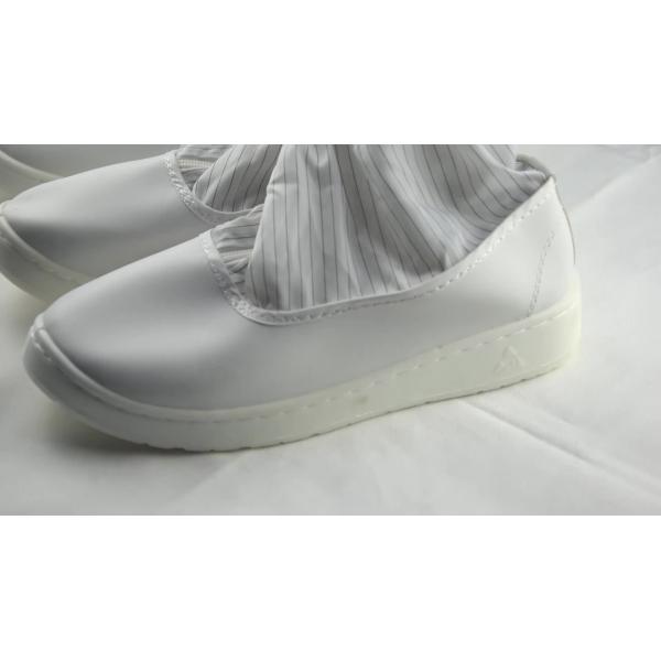 Antistatic esd cleanroom pvc workshop booties working safety long boots for food industry