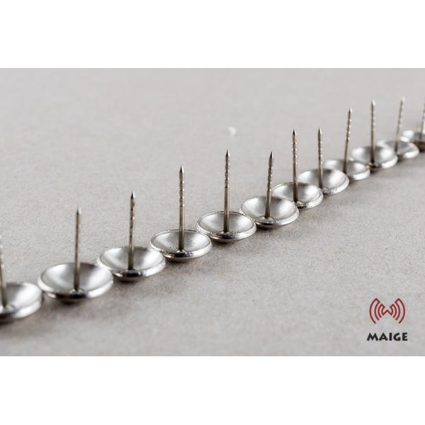 Theft Proof Stainless Steel Pins , Light Weight Security Pin For Clothes