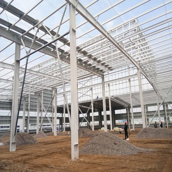 Construcción prefabricada de estructuras de acero Almacenamiento Edificios de marcos metálicos de gran envergadura