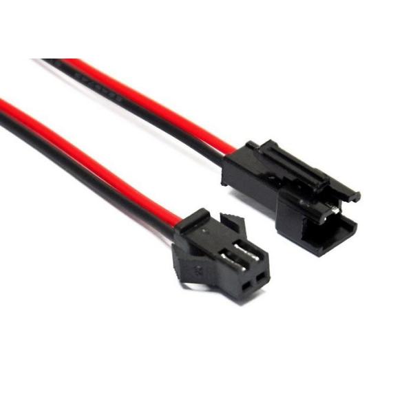 JST SM 2.54 2 Pin  Male Female Battery Wire Connectors Terminal Plug