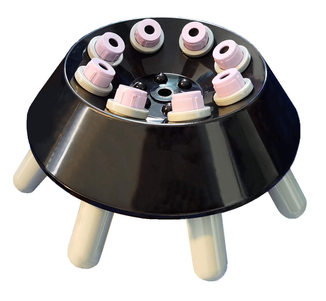 OEM Low Speed Centrifuge Machine 80W Centrifuge Machine 4000rpm 2-4B With 8x15ml&12x10ml rotor