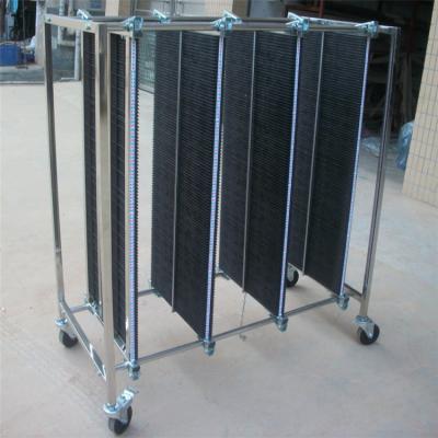 Cremalheiras chapeadas Chrome do armazenamento do PWB Esd da circulação do ESD