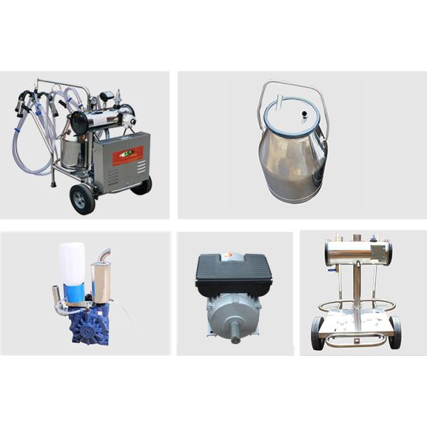 Машина электрической коровы 1.1kw фермы доя с вакуумным насосом