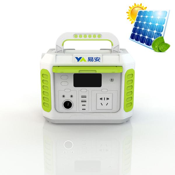 Rechargeable Lithium 300w 500w Solar Charging Portable Power Station Home Outdoor