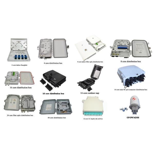 Two doors 3 in 8 core 16 core box odp solid fiber optical distribution point for networking
