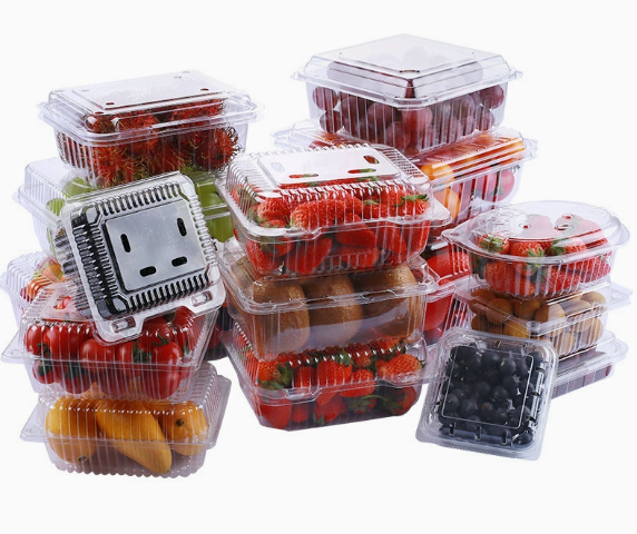 Customized Design Recyclable PET Blister Packaging with Heat Sealing for Transparent Fruit Packaging Box