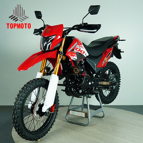 271cc Dirt Bike with 6-Speed Manual Transmission and Electric Start for Off-Road Performance