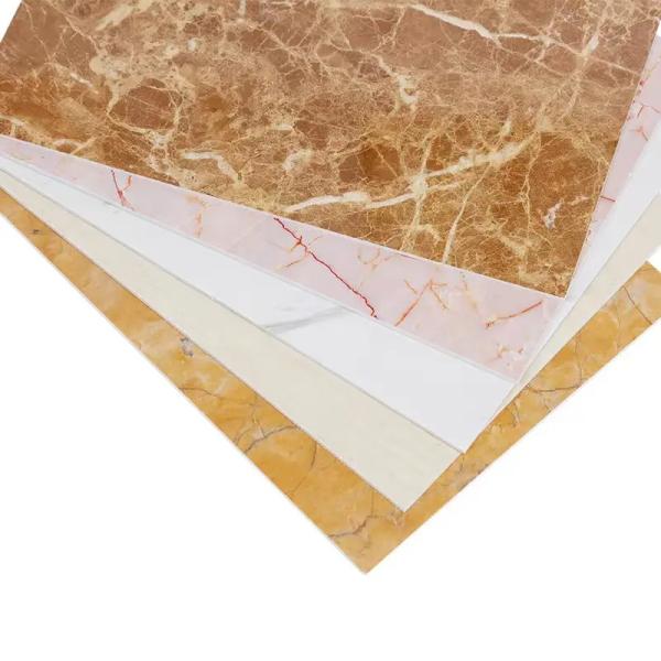 Многоцветные мраморные листы для напольного уборки душные стены и столешницы