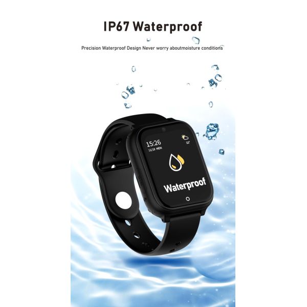 Eraysun Smart Watch Child 560mAh 1.52 Inch 240*280 LBS Location SOS Phone Call 4g SIM Card Camera Electronic Smart Watch Kids