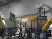 Plástico totalmente automático que lava reciclando a máquina para garrafas da cola do PE dos PP