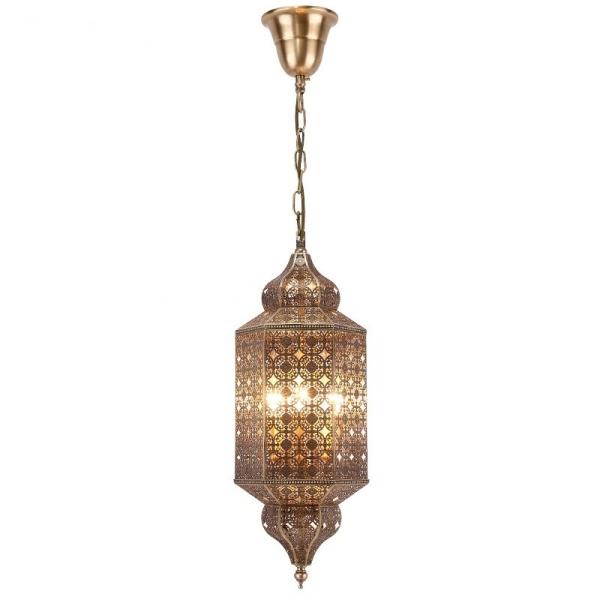Small Vintage Copper Chandelier For Restaurant Church Lighting Solutions