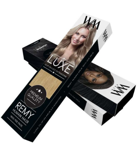 Skin Care Packaging Gift Card Box Matte Lamination Surface With Foil Gold Logo