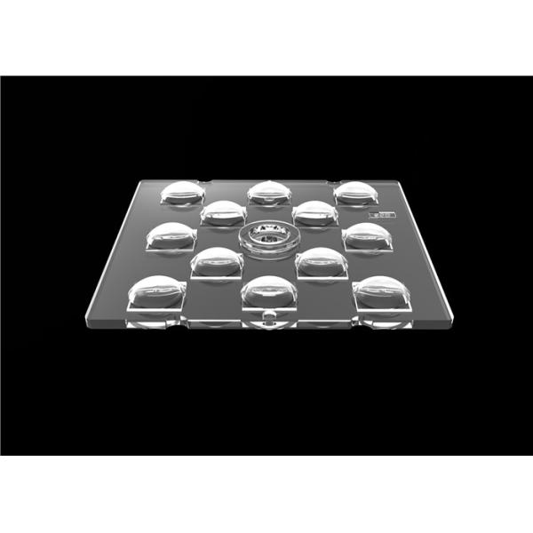 Объектив СИД Кри прозрачного конуса форменный, симметричный объектив СИД квадрат