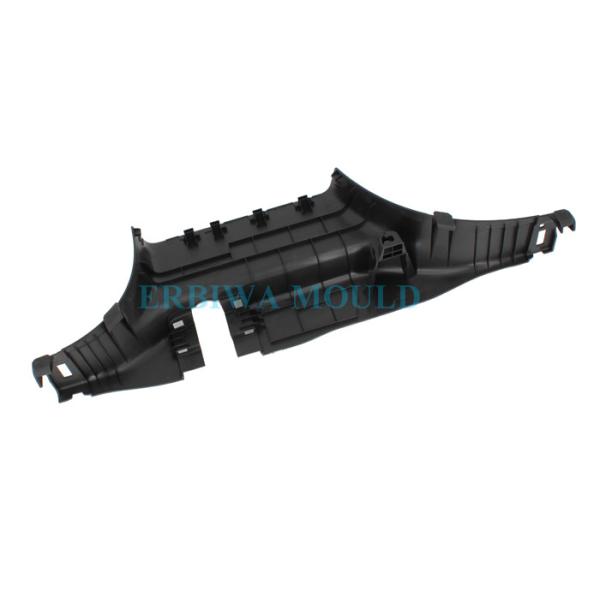 Black Plastic Injection Molding , Right B Pillar Lower Trim Plate For Extension Honda