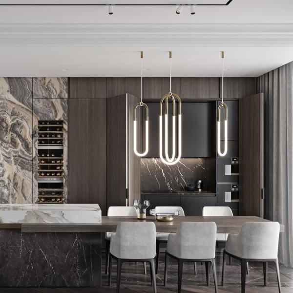 E0 E1 PVC Kitchen Cabinets Modern Cabinet Set Membrane Particle Board