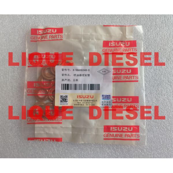 Genuine GASKET 8-98486346-0 8984863460 98486346 GASKET: INJECTOR NOZZLE