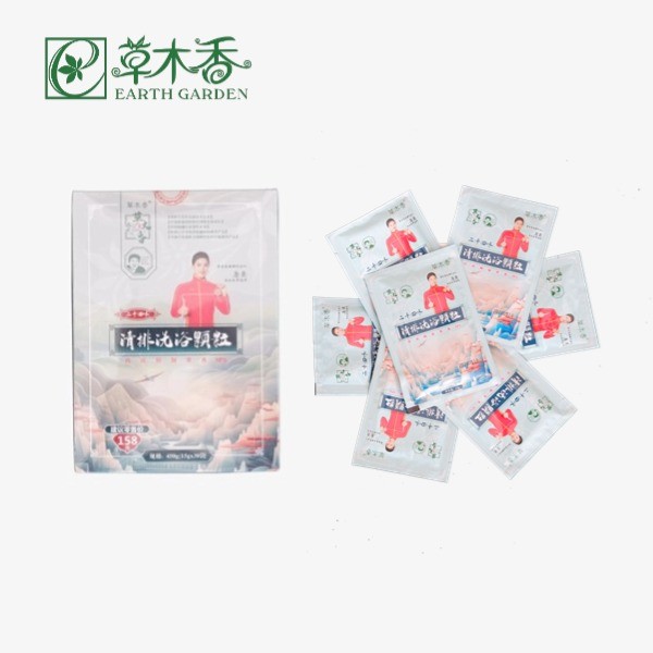 24 Cereales exfoliantes de mezcla de hierbas para el baño para purificación profunda de la piel