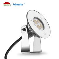 les lumières d'étang d'eau du fond de la basse tension 6500K, changement de couleur ont mené les lumières 3W de piscine