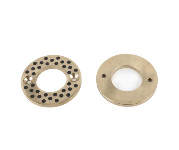 Bronze Thrust Bearing 954 Bronze W/ Graphite Plugs