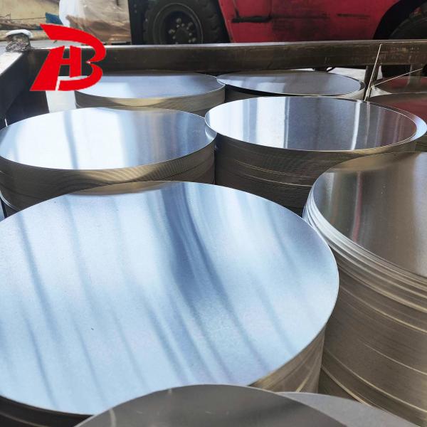 1100/1050/1080/H12/H14/H18 CC / DC Aluminum Disc For Traffic Signs Circle Thickness 0.3-6mm Diameter 60-1800