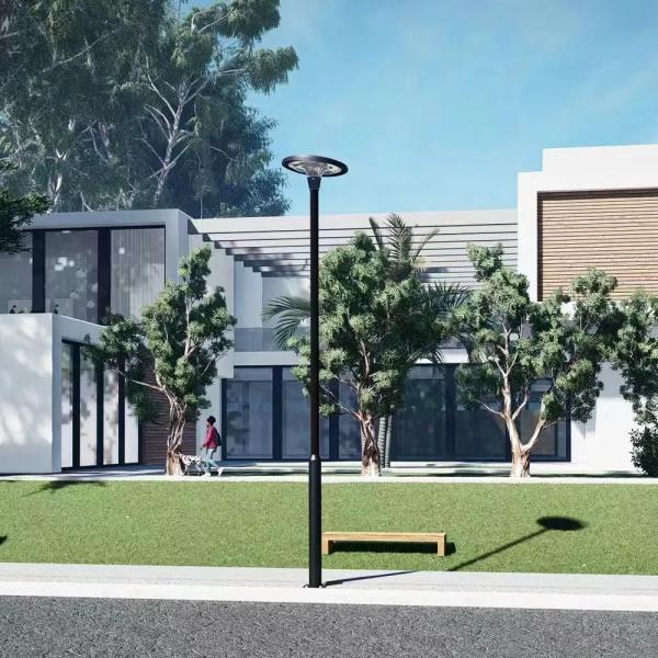 30 Вт и 40 Вт наружные RGB УФО солнечные огни с пультом и голубым зубом